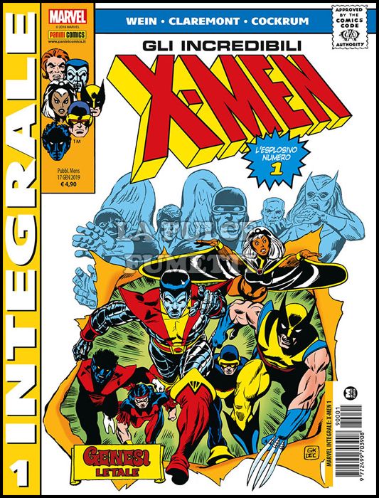 MARVEL INTEGRALE - X-MEN #     1